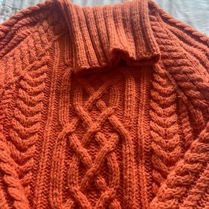 Express, sweater orange
